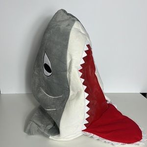 Emojination Plush mask gray shark, Halloween costume